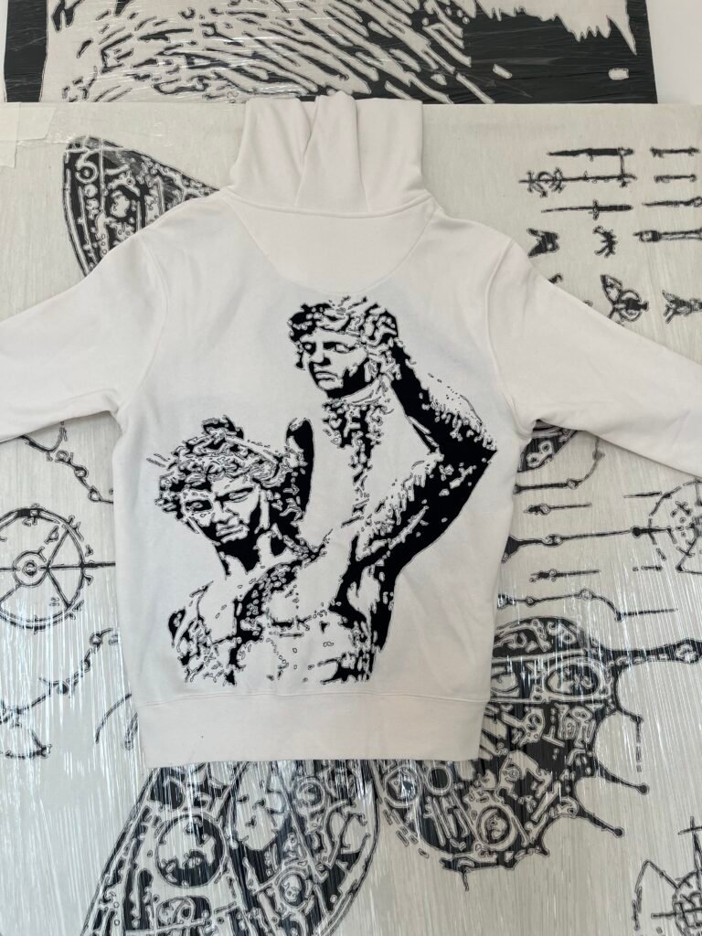 Perseus with the Head of Medusa / Textile Work